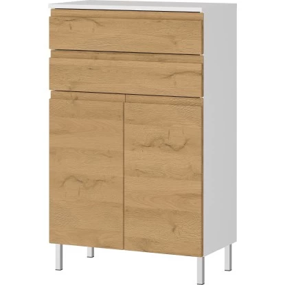 Germania Badkommode Torrance 4332 Weiß-Eiche 97 Cm X 60 Cm 3 Germania Badkommode Torrance 4332 Weiß-Eiche 97 Cm X 60 Cm