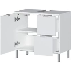 Germania Waschbeckenunterschrank Mauresa 8529 Weiß 56 Cm X 60 Cm 9 Germania Waschbeckenunterschrank Mauresa 8529 Weiß 56 Cm X 60 Cm -Badezimmergeschäft 005949852945 11029600 S 03