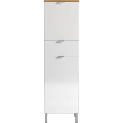 Germania Badschrank Mauresa 8532 Weiß-Eiche 120 Cm X 34 Cm 4 Germania Badschrank Mauresa 8532 Weiß-Eiche 120 Cm X 34 Cm – Bild 2