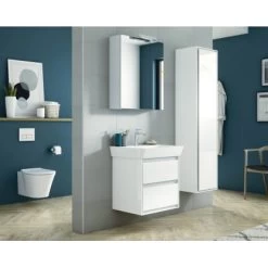 Ideal Standard Halbhochschrank Connect Air 120 Cm Mit 1 Softclose Tür Weiß -Badezimmergeschäft 017830519744 E0834B2 AB 03