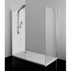 Seitenwand Sanoflex 6 Mm Chrom 75 Cm X 195 Cm -Badezimmergeschäft 041 201042 201043 201044 2 4