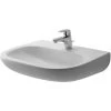Duravit Waschbecken D-Code Med 60 Cm Weiß Mit 1 Hahnloch 2 Duravit Waschbecken D-Code Med 60 Cm Weiß Mit 1 Hahnloch -Badezimmergeschäft 0551 2438 2311600070 224 1
