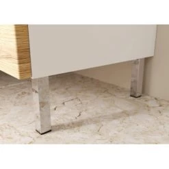 Germania Badkommode Torrance 4332 Weiß-Eiche 97 Cm X 60 Cm 15 Germania Badkommode Torrance 4332 Weiß-Eiche 97 Cm X 60 Cm -Badezimmergeschäft 05949433212 11029600 CU 02