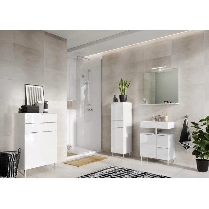 Germania Waschbeckenunterschrank Mauresa 8529 Weiß 56 Cm X 60 Cm 7 Germania Waschbeckenunterschrank Mauresa 8529 Weiß 56 Cm X 60 Cm – Bild 5