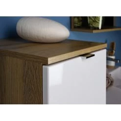 Germania Badschrank Mauresa 8532 Weiß-Eiche 120 Cm X 34 Cm 15 Germania Badschrank Mauresa 8532 Weiß-Eiche 120 Cm X 34 Cm -Badezimmergeschäft 05949853232 11029600 CU 01