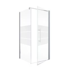 Schulte ExpressPlus Drehtür Seitenwand Mit Duschwanne AlexaStyle2.0 80 X 80 -Badezimmergeschäft 060991064418 2053 064418 2