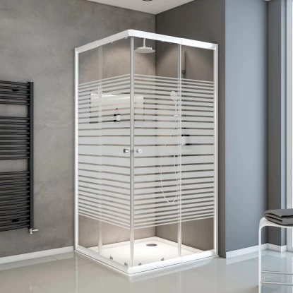 Schulte ExpressPlus Eckeinstieg Variabel Sunny80-90 X 80-90 X 180 Cm 4-teilig 3 Schulte ExpressPlus Eckeinstieg Variabel Sunny80-90 X 80-90 X 180 Cm 4-teilig