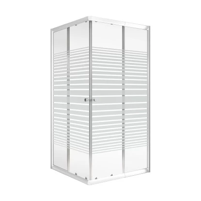 Schulte ExpressPlus Eckeinstieg Variabel Sunny80-90 X 80-90 X 180 Cm 4-teilig 4 Schulte ExpressPlus Eckeinstieg Variabel Sunny80-90 X 80-90 X 180 Cm 4-teilig – Bild 2