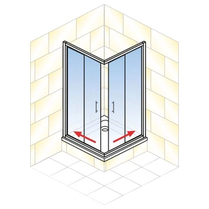 Schulte ExpressPlus Eckeinstieg Variabel Sunny80-90 X 80-90 X 180 Cm 4-teilig 5 Schulte ExpressPlus Eckeinstieg Variabel Sunny80-90 X 80-90 X 180 Cm 4-teilig – Bild 3