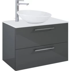 Maximus Waschbeckenunterschrank 80 Cm Stylo 2 Schubladen Anthrazit 9 Maximus Waschbeckenunterschrank 80 Cm Stylo 2 Schubladen Anthrazit -Badezimmergeschäft 08201 4807 5902490643116 2