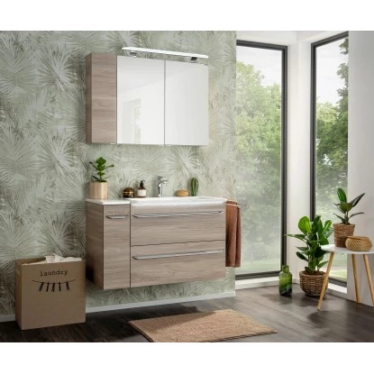 Fackelmann Marmor-Waschbecken 100 Cm Luxor Rechts 4 Fackelmann Marmor-Waschbecken 100 Cm Luxor Rechts – Bild 2