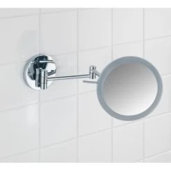 Wenko Power-Loc LED Wandspiegel Aura -Badezimmergeschäft 1068 wenko badzubehoer 10