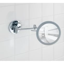 Wenko Power-Loc LED Wandspiegel Aura -Badezimmergeschäft 1068 wenko badzubehoer 12