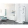 Baliv Komplettdusche DUK-85.110KE 85 Cm X 85 Cm Silber Matt -Badezimmergeschäft 110935 AB01 190221 L RET01