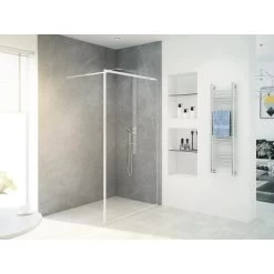Baliv Duschabtrennung Walk-In DUK-120.80 120 Cm X 195 Cm Chrom -Badezimmergeschäft 111000 AB01 190221 L RET01