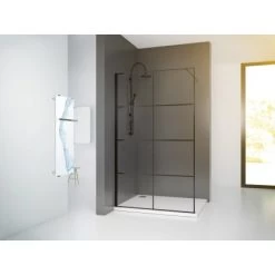 Baliv Duschabtrennung Walk-In DUK-120.131 120 Cm X 195 Cm Schwarz 14 Baliv Duschabtrennung Walk-In DUK-120.131 120 Cm X 195 Cm Schwarz -Badezimmergeschäft 111048 AB01 190221 L RET01