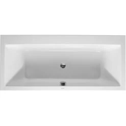 Duravit Badewanne Vero 180 Cm X 80 Cm Einbauversion 2 Rückenschrägen Weiß