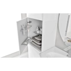 Hochschrank 45 Cm Best Rot -Badezimmergeschäft 1353937 4196 2