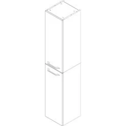 Fackelmann Hochschrank B.clever 30 Cm Alaska Esche -Badezimmergeschäft 145626 3254 7