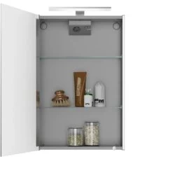 Jokey Spiegelschrank Single Mit LED-Beleuchtung Weiß -Badezimmergeschäft 15073 3707 1242111100190 3