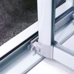 Breuer Falttür Fara Für Nische Oder Seitenwand Alu Silber Matt 80 Cm -Badezimmergeschäft 154261 2570 0101 3