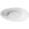 Villeroy & Boch Oval-Badewanne Aveo 195 Cm X 95 Cm Weiß Alpin -Badezimmergeschäft 1698 4123 vbb d bq194ave7v