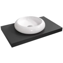 Aufsatzwaschbecken Imia 45 X 45 Cm Rund 10 Aufsatzwaschbecken Imia 45 X 45 Cm Rund -Badezimmergeschäft 2137 Aufsatzwaschbecken 4 3