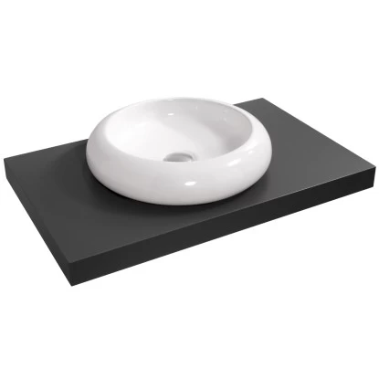 Aufsatzwaschbecken Imia 45 X 45 Cm Rund 6 Aufsatzwaschbecken Imia 45 X 45 Cm Rund – Bild 4