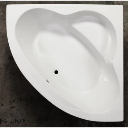 Sanoacryl Eck-Badewanne Valencia 140 Cm Weiß 4 Sanoacryl Eck-Badewanne Valencia 140 Cm Weiß – Bild 2