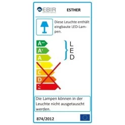 LED-Spiegelleuchte Esther S3 28 Cm EEK: A+ -Badezimmergeschäft 237709 4123 1709eek
