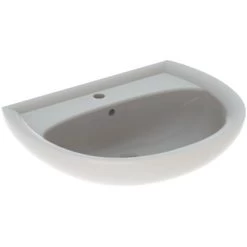 Geberit Waschbecken Renova 65 Cm Pergamon Mit Hahnloch Und Überlauf