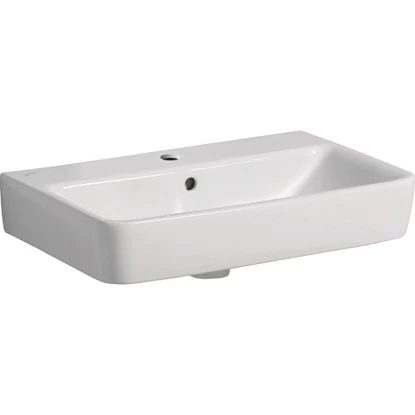 Geberit Waschbecken Renova Compact 60 Cm Weiß KeraTect 3 Geberit Waschbecken Renova Compact 60 Cm Weiß KeraTect