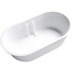 Geberit Ovale Badewanne Bambini Weiß