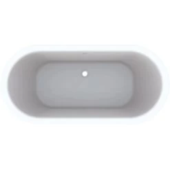 Geberit Tawa Ovale Badewanne 180 Cm Weiß