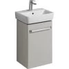 Geberit Waschbeckenunterschrank 40 Cm Renova Compact Mit 1 Tür Lichtgrau