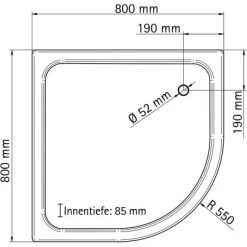 Schulte ExpressPlus Runddusche AlexaStyle2.0 Inkl. Duschwanne 80x80cm 11 Schulte ExpressPlus Runddusche AlexaStyle2.0 Inkl. Duschwanne 80x80cm -Badezimmergeschäft 2449767 2053 Mae