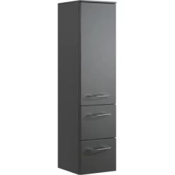 Pelipal Midischrank 30 Cm Quantum 1 Anthrazit Hochglanz
