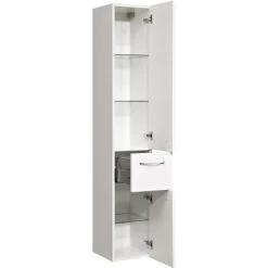 Pelipal Hochschrank 30 Cm Quantum 3 Weiß Hochglanz -Badezimmergeschäft 2459261 2467 2