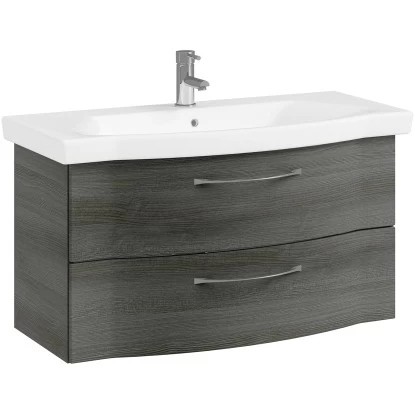 Pelipal Waschbeckenunterschrank 90 Cm Quantum Style 3 Graphit Struktur Quer NB 4 Pelipal Waschbeckenunterschrank 90 Cm Quantum Style 3 Graphit Struktur Quer NB – Bild 2