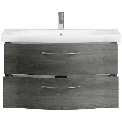 Pelipal Waschbeckenunterschrank 90 Cm Quantum Style 3 Graphit Struktur Quer NB 5 Pelipal Waschbeckenunterschrank 90 Cm Quantum Style 3 Graphit Struktur Quer NB – Bild 3