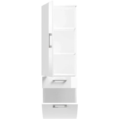 Posseik Hochschrank Rima 40 Cm Weiß 6 Posseik Hochschrank Rima 40 Cm Weiß – Bild 4