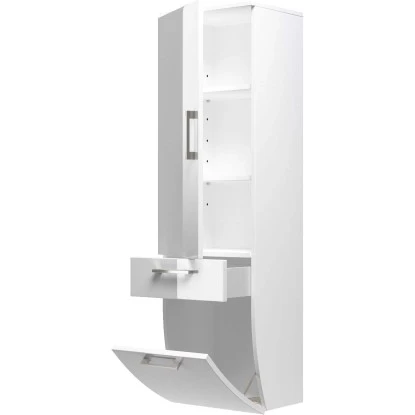 Posseik Hochschrank Rima 40 Cm Weiß 7 Posseik Hochschrank Rima 40 Cm Weiß – Bild 5