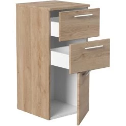 Posseik Unterschrank Rima 40 Cm Eiche Hell -Badezimmergeschäft 2496529 4873 P0587714 2