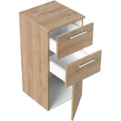 Posseik Unterschrank Rima 40 Cm Eiche Hell -Badezimmergeschäft 2496529 4873 P0587714 4