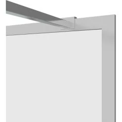Baliv Duschabtrennung Walk-In DUK-120.80 120 Cm X 195 Cm Chrom -Badezimmergeschäft 250312111000 CU02 190221 L