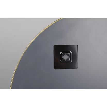 Mirrors & More Dekospiegel Esra Metall Goldfarbig Ø 50 Cm 9 Mirrors & More Dekospiegel Esra Metall Goldfarbig Ø 50 Cm – Bild 7