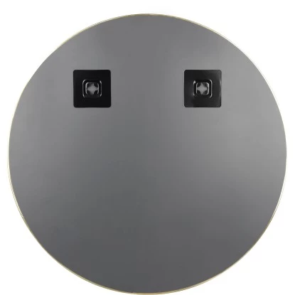 Mirrors & More Dekospiegel Esra Metall Goldfarbig Ø 50 Cm 11 Mirrors & More Dekospiegel Esra Metall Goldfarbig Ø 50 Cm – Bild 9