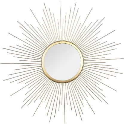 Mirrors & More Dekospiegel Sunny Gold Ø 60 Cm 10 Mirrors & More Dekospiegel Sunny Gold Ø 60 Cm – Bild 8