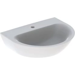 Geberit Waschtisch Renova 60 Cm Mit Hahnloch Ohne Überlauf Weiß KeraTect