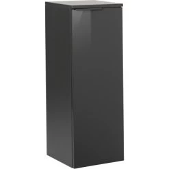 Fackelmann Midischank Luna 30,5 Cm Anthrazit Hochglanz